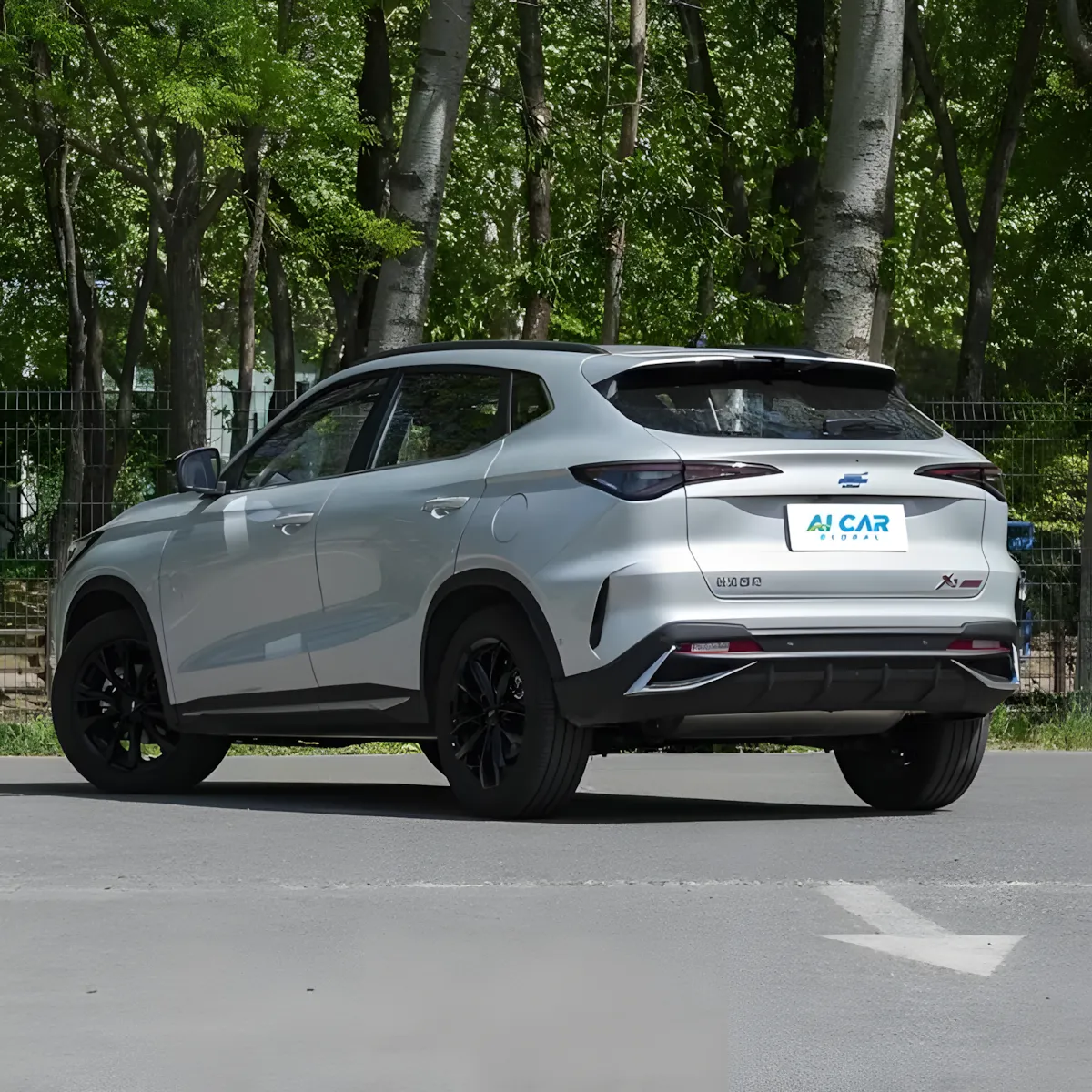 نمای عقبی ماشین چانگان x5 پلاس برای بررسی مشخصات چانگان x5